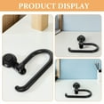 thumbnail image 3 of Raindrops 2 Pcs No Punch Paper Towel Holder Travel 17.00X9.00X8.00CM Black, 3 of 8