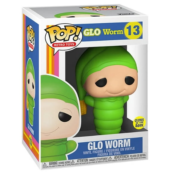 Pop Retro Toys Glo Worm 3.75 Inch Action Figure - Glo Worm #13
