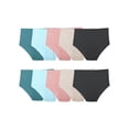 thumbnail image 1 of Ropa interior Fruit of the Loom Beyondsoft algodón para mujer, paquete de 10, 1 of 5