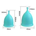 thumbnail image 4 of Anytime Women Silicone Anti Leakage Menstrual Period Cup S, 4 of 5