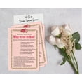 thumbnail image 4 of Inkdotpot 50-PackFloralWhy Do We Do That Bridal Wedding ShowerGameBachelorette Party ActivityGameCards, 4 of 7