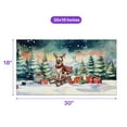 thumbnail image 5 of Merry Christmas Santa Reindeer Antlers German Shepherd Sleigh Xmas Winter Holiday Doormat Alsatian Dog Lover Gifts Indoor Outdoor Welcome Mat - 00023, 5 of 5