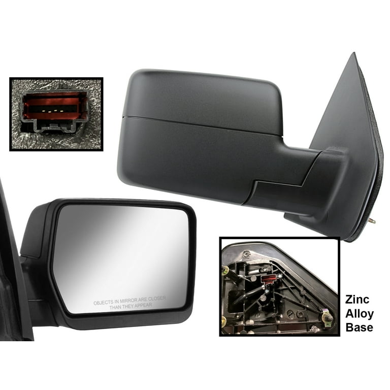 APA Replacement Door Mirror for 2004 - 2008 F150 F-150 Power Non-Heated  Pair Passenger and Driver Side FO1321233 8L3Z17682EA FO1320233 8L3Z17683EA