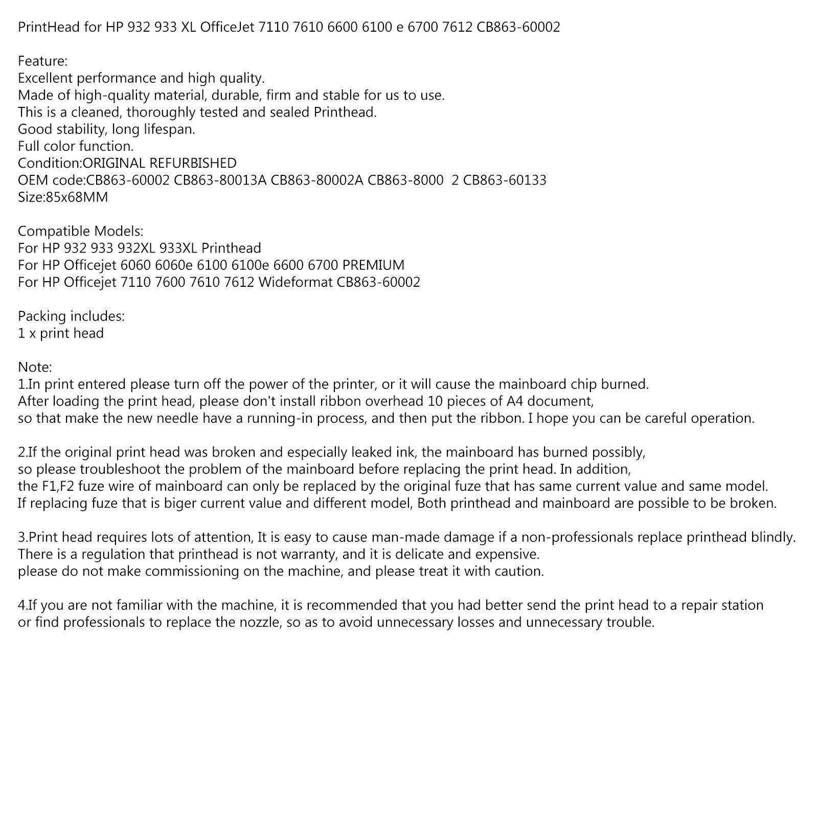 printers that use 932 ink