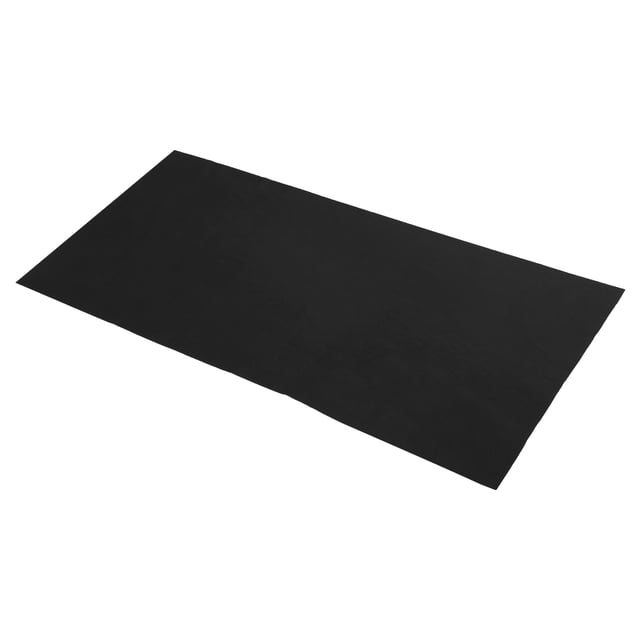 Repuestos de tela de tapicería para el interior del techo de Unique Bargains, tela de ante negra 31.4" L × 15.7" W
