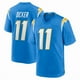 thumbnail image 1 of Camiseta de fútbol americano azul Cameron Dicker #11 de para hombre - M, 1 of 2