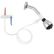 ShowerFloss – Complete Unit | Professionally Designed Oral Irrigation Flossing Device | Dentist Recommended for Plaque Buildup, Cleaning out Pockets & Strengthening Gums | Pressure Adjustment Design