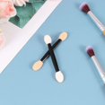 thumbnail image 2 of Sponge Applicator 24pcs Disposable Eyeshadow Eyeshadow Applicator Eyeshadow Brush Disposable Eyeshadow Brush Sponge Brushes, Dual Sides Makeup Eyeshadow, 2 of 5