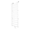 thumbnail image 1 of Mainstays over the Door Shoe Rack Storage Organizer 36 Pair White, 1 of 6