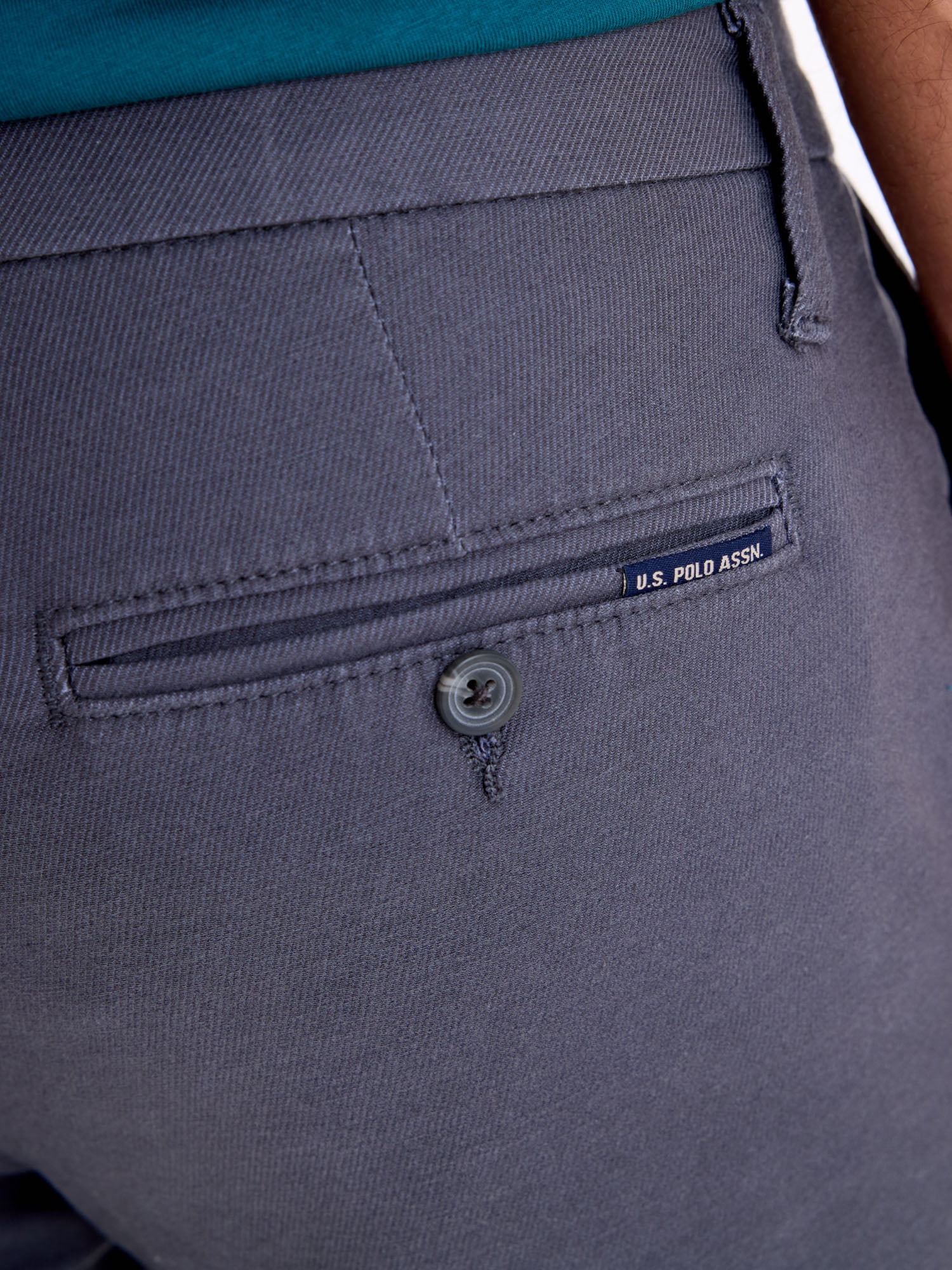 U.S. Polo Assn. Men's Slim Straight Knit Chino Pant