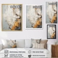 thumbnail image 4 of Designart "Subtle Tranquility In Grey And Yellow" Abstract Shapes Canvas Prints, 4 of 7