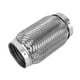 thumbnail image 5 of Flexible Pipe Exhaust Tip Flexible Exhaust Stub Exhaust Systems Braided Exhaust Pipe Stainless Steel Flexible Exhaust Stub Internal Corrugated Pipe 2.5in X 6in, 5 of 8