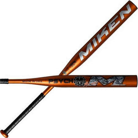 UPC 658925032530 product image for Miken Izzy Psycho Balanced USSSA Slowpitch Softball Bat, Orange/Black. SYKOBU | upcitemdb.com