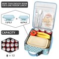 thumbnail image 4 of Panda Lovers Insulated Lunch Box Teen Reusable Lunch Tote Bag with Water Bottle Holder Lunch Tote Portable Bag School Camping, 4 of 6