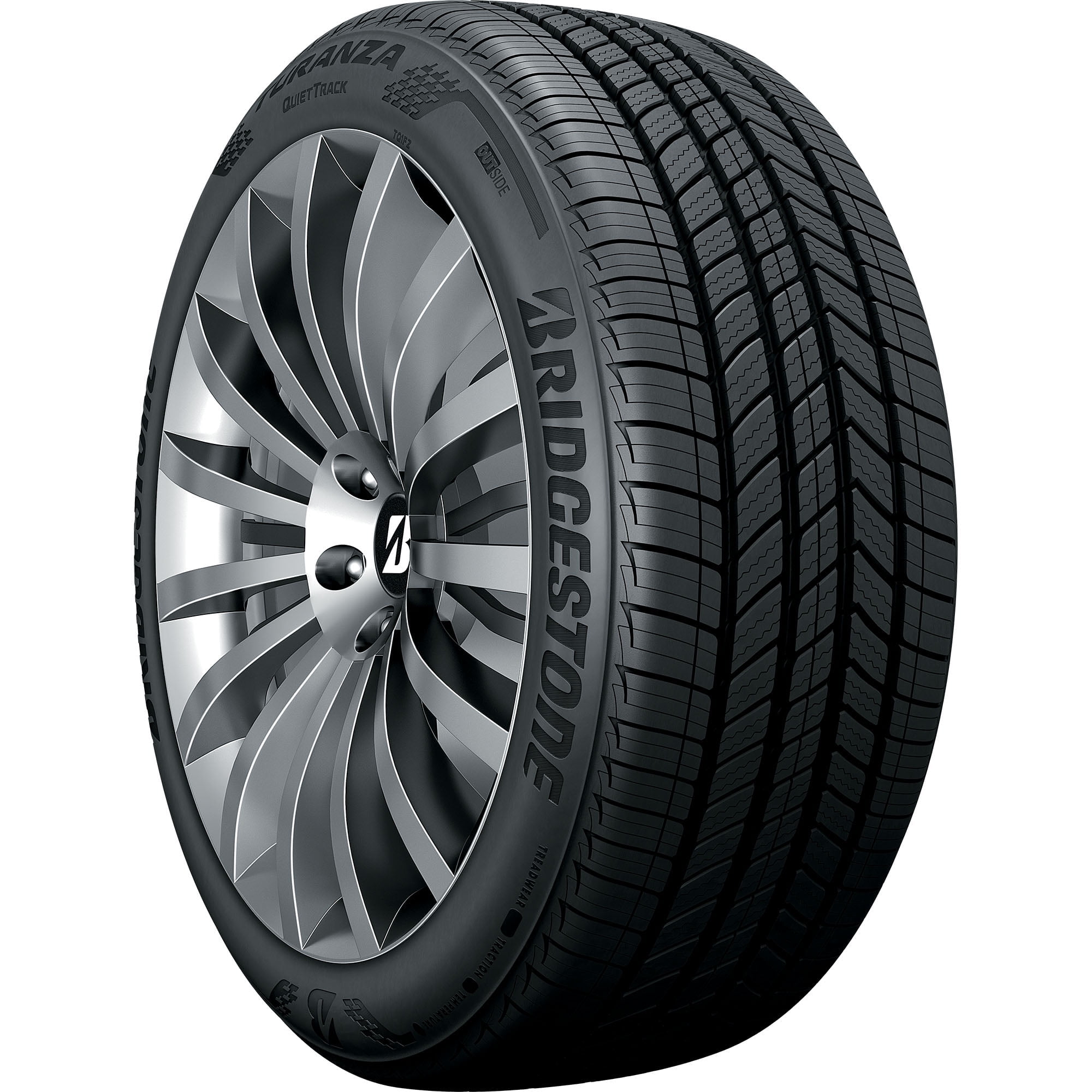 Bridgestone Turanza QuietTrack 205/65R16 95H Tire - Walmart.com