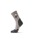 thumbnail image 1 of FITS Socks Unisexe Light Randonneur Flèche Mini-Équipage Marron - F1305-200, 1 of 1