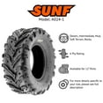thumbnail image 2 of SunF ATV/UTV All Terrain Mud Quad Tire 25x10-12 25x10x12 6 PR Tubeless A024-1 (Single), 2 of 9