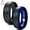 Black, variant on Tungsten Carbide Zigzag Groove Tire Tread Design Comfort Fit Wedding Band Ring Yours Forever Engraved 8mm