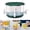 Green, variant on Rotating Beverage Dispenser for Fridge, 2026 New 4 Beverage Dispenser Tower, Plastic Drink Dispenser with Spigot, Water Bucket Split Lemonade Juice Container