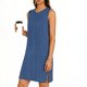 thumbnail image 4 of Vestido Casual Tops para las Mujeres Impresión Casual Cómodo sin Mangas Cuello Redondo Vestido sin Mangas Sólido para las Mujeres, 4 of 8