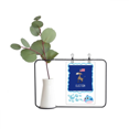 thumbnail image 1 of Democratic Donkey Raise Flag Election Transparent Glass Hanging Vases Decoration Bottle, 1 of 2