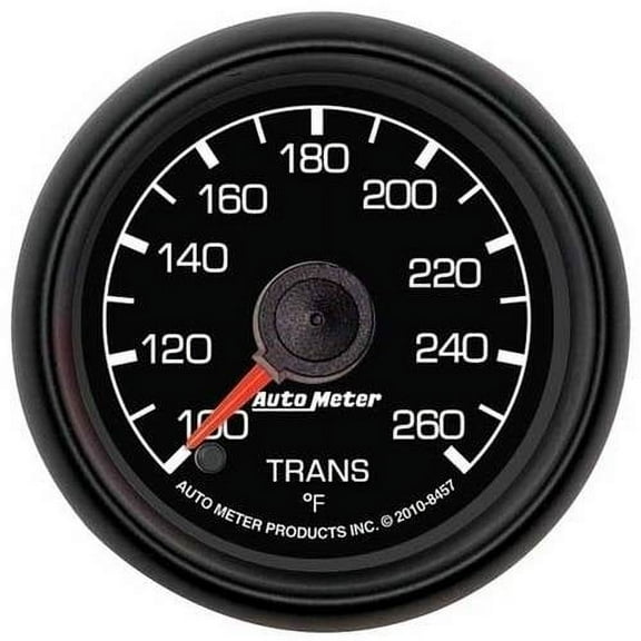 AUTO METER 8457 2-1/16IN TRANS TEMP, 100- 260F, FSE, FORD FACTORY