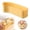 Yellow, variant on Extra Large Multi-Purpose Stainless Steel Slicer, Universal Cutter for Banana, Egg, Hot Dog, Cheese, Butter and Strawberry Prep-Black