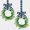 White Black, variant on 2PCS Kitchen Cabinet Wreaths Boxwood Wreaths with Ribbon Artificial Green Leaves Wreaths Decorative Hanging Wreaths for Cabinet Wall Window Front Door Decors