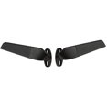 thumbnail image 4 of Wing Winglet Mirror, Easy Installation Rotating Motorcycle Wing Rearview Mirror Billet Aluminum With Convex Mirrors For Motorbike Modified, 4 of 8