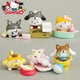 thumbnail image 2 of Drag Shiba Inu Puppy Series Sanrio Melody Kuromi PochaccoDIY Patch Material Figure Doll Ornament Decoration Desktop Toy Gifts, 2 of 4