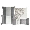 thumbnail image 4 of HGmart Luxury 7-Pieces Gray Bed in a Bag, Queen, 4 of 5