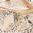thumbnail image 5 of UPOUART Bolsa Cuadrada Para Maquillaje Con Cremallera Y Leopardo Para Artículos De, 5 of 5