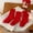 Red, variant on Huowey Kids Baby Girls Socks Solid Color Ribbed Cotton Soft Breathable Ankle Socks Casual Non- Comfortable Crew Socks (3 Pairs) Seamless Lightweight Relaxed Running Sport Dailywear,Red,5-8 Years