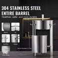 thumbnail image 2 of KFFKFF 16 Gallon Home Brewing Kettle Set Stainless Steel Bucket Brewing Beer Fermenter, 2 of 9