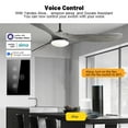 thumbnail image 4 of for For Tuya WiFi Ceiling Fan Light Smart Switch Touch Interruptor Smart Home App, 4 of 8