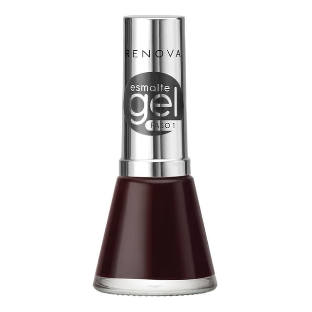 Esmalte para uñas Renova gel paso 1 Jenny negro 13 ml