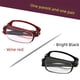 thumbnail image 4 of Gafas de lectura plegables ultraligeras con lentes de resina y funciones de plegado multifuncionales, 4 of 5