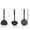 A, variant on 3PCS Nylon Spatulas Spoon Strainer Nonstick, Heat Resistant Spatulas for Kitchen, Stone Frying Pan Chicken Fryer Pan, Flat Frying Pan Cook Pot T Fall