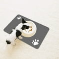 thumbnail image 3 of Hearth & Gear Pet Feeding Mat Washable And Reusable Cat And Dog Food Mat Training Puppy Water Absorbent Pad Quick Drying And Proof Mat round Table Dining Set for 4 Small Table Runners for round Tables, 3 of 7