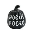 thumbnail image 1 of Estatuilla de Calabaza, Adorno Decorativo de Resina, Decoraciones de Halloween, Estatua para Mesa, Decoración de Fiesta de Jardín Interior Y Exterior Negro, 1 of 8