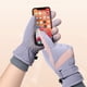 thumbnail image 4 of Invierno impermeable y resistente al viento, guantes térmicos con pantalla táctil para clima frío, guantes de trabajo para esquí y snowboard con, 4 of 5