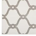 thumbnail image 3 of Modway Beltara Chain Link Transitional Trellis 8x10 Area Rug in Beige and Ivory, 3 of 7