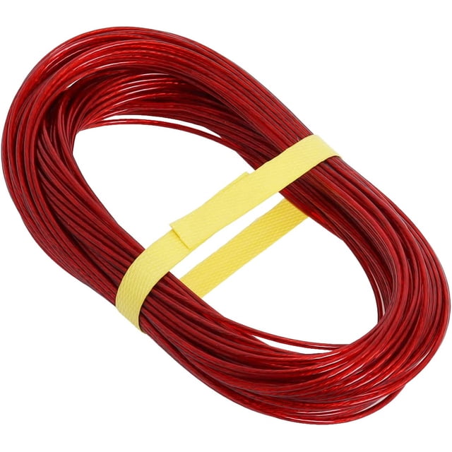 PinesC Pool Cover 150 Feet Cable for Above Ground Swimming Pool Covers Closing Kit Pool Winter Covers in Strong and Elastic Winterizing Closing Kit