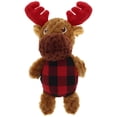 thumbnail image 1 of Vibrant Life Holiday Plush Moose Dog Toy, 1 of 2