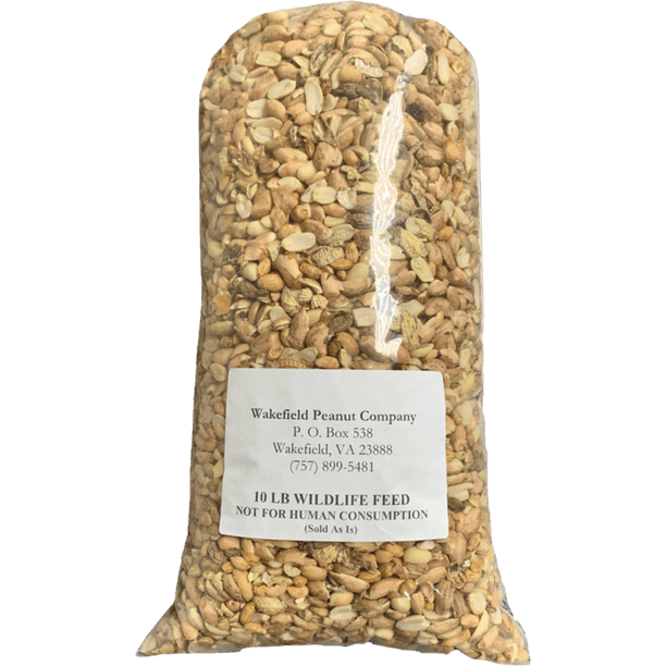 Wakefield Virginia Peanuts Animal Grade Raw Wildlife Peanuts (10 LBS