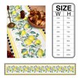 thumbnail image 5 of Modern Table Runner Idyllic Summer Fresh Lemon Plaid Table Runners for Wedding Kitchen Dinner Tablecloth Decor, 5 of 5