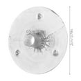 thumbnail image 2 of FOMIYES 600Ud Soportes Estables Para De Vela En Metal Plata Para Creaciones Artesanales, 2 of 8