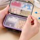 thumbnail image 3 of 7 Grid Medicine Storage Box Moistureproof Durable Medicine Storage Case for Outdoors, 3 of 5