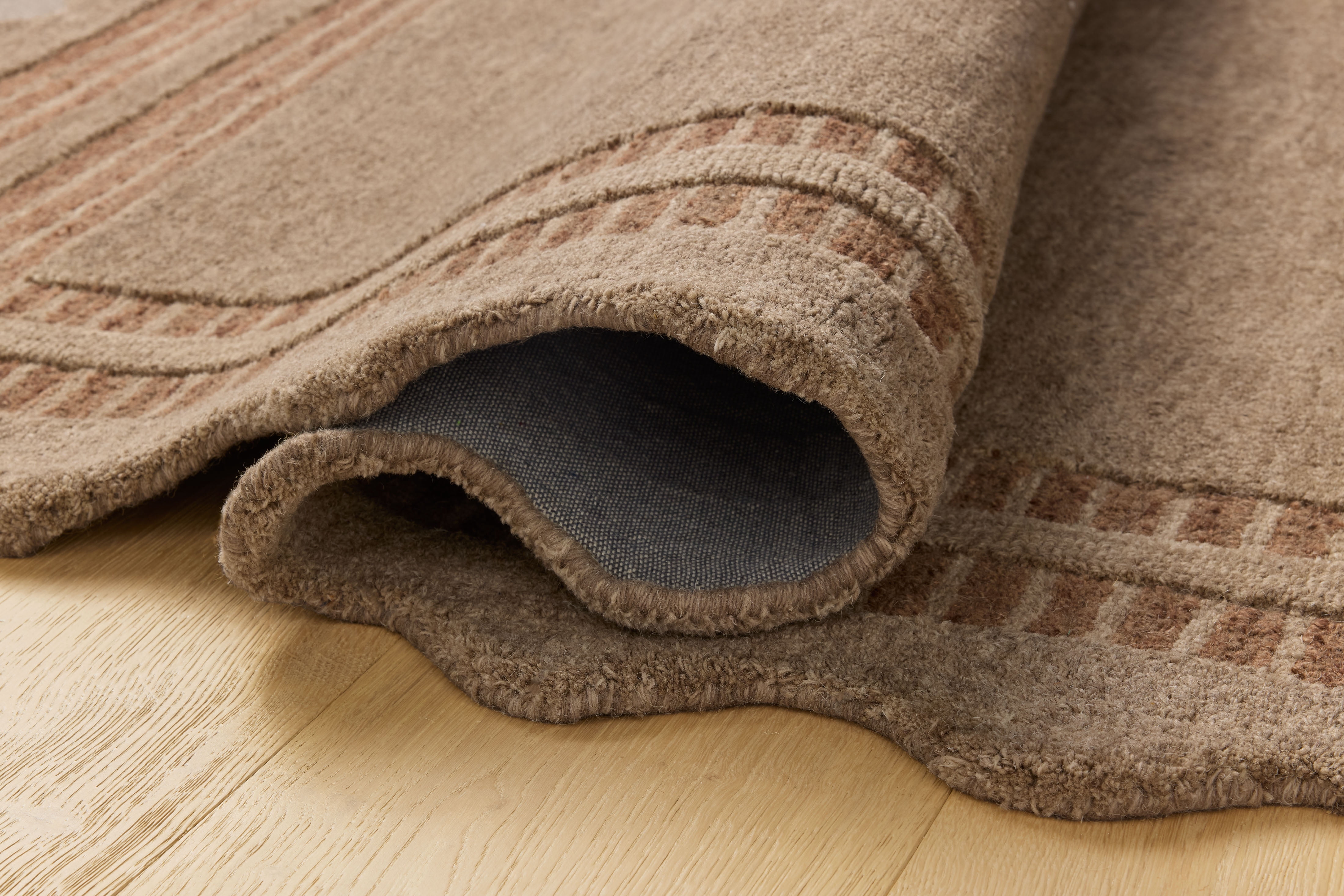 Chris Loves Julia x Loloi Scottie Mocha / Clay 8'-6" x 11'-6" Area Rug