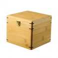 thumbnail image 3 of yuksok Bamboo Packaging Box Natural Wood Memorial Box for Gift,jewely,Other Treasures S, 3 of 9